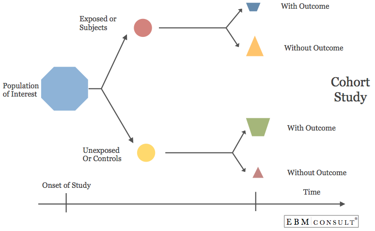 Cohort Study Design Diagram Image